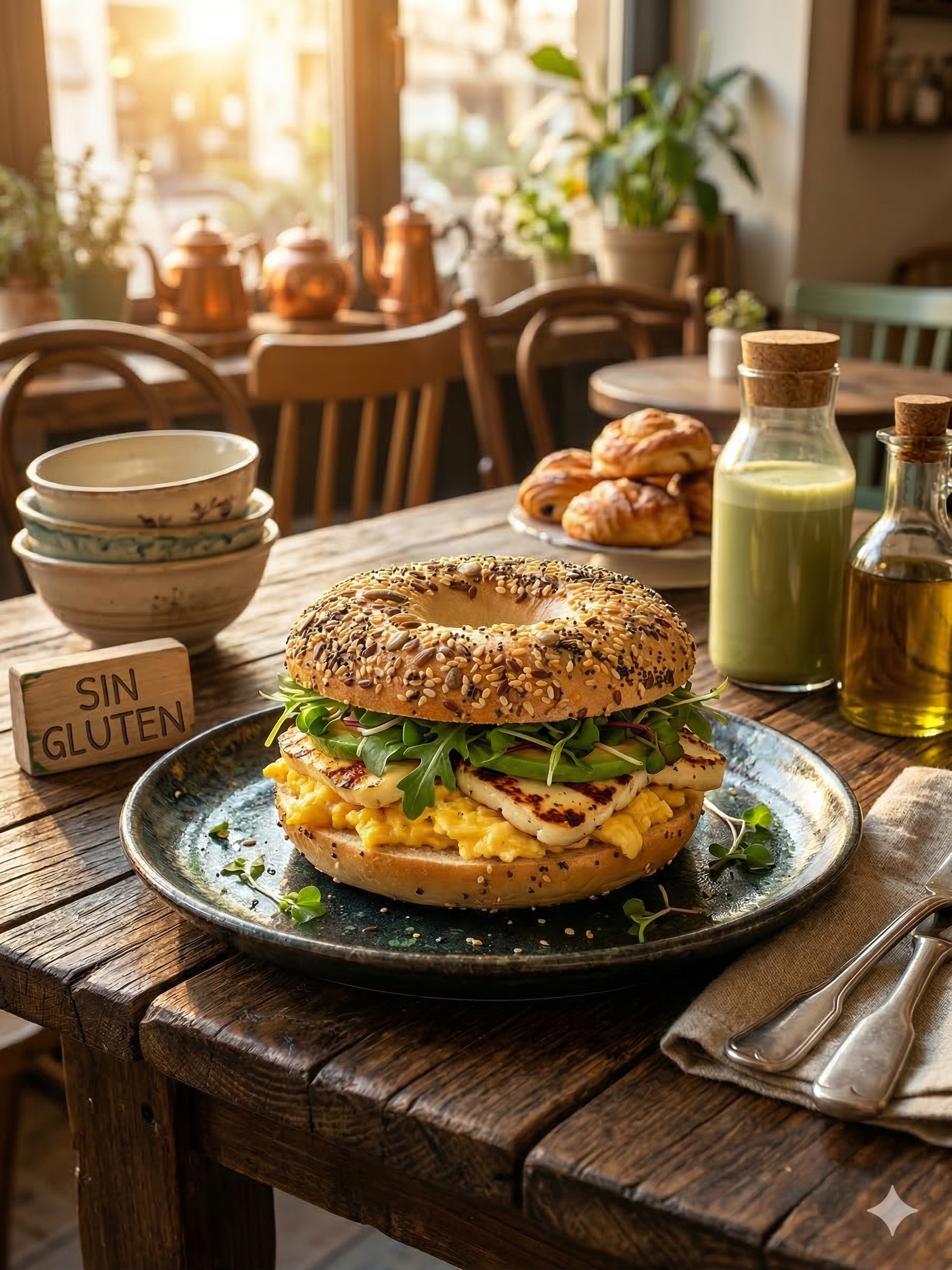 BAGEL SIN GLUTEN MIX DE SEMILLAS